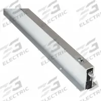 NATIONAL GUARD Automatic Door Bottom: Single Fin Insert, Aluminum, 36 in Lg, 1 3/8 in Wd, Aluminum (MPN 225N-36). Key specifications — Brand: NATIONAL GUARD.
