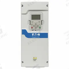 EATON Variable Frequency Drives: In Phase Three, Out Phase Three, 15 hp, 23 A Output Current - Max (MPN DH1-34023FN-C21C). Key specifications — Style: HVAC Compact AC Drive; Color: White; Output Voltage: 380-500V AC; Output Phase: Three.