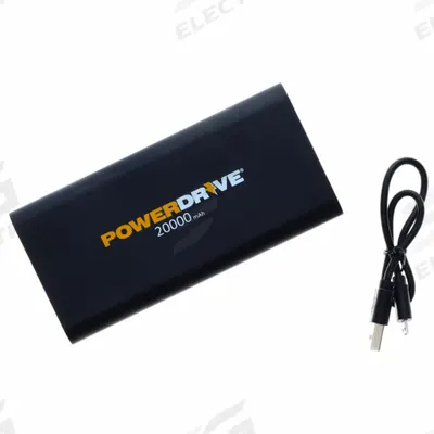 POWERDRIVE Inverter: 20,000 mAh Capacity, 3 Output Connectors, 2 hr Recharge Time - Power Banks & External Batteries