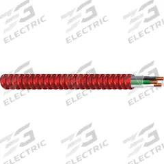 SOUTHWIRE Metallic Clad Building Cable: MC-FPLP, 18 AWG, 4 Conductors, Solid, 250 ft, 600 V Volt (MPN 55468702). Key specifications — Grounding Conductor Size: 18 AWG; Brand: SOUTHWIRE.