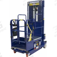 BALLYMORE Power Stocker Lifts: Battery, Drivable, 16 ft Elevated Platform Ht, 28 in x 19 in (MPN PS-15DRVS). Key specifications — attr1045274: BALLYMORE; attr1045277: Battery Charger.
