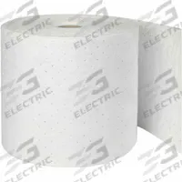 BRADY SPC ABSORBENTS Sorbent Roll: Polypropylene, White, 150 ft Roll Lg, 15 in Roll Wd (MPN OP15-DP). Key specifications — Brand: BRADY SPC ABSORBENTS; Material: Polypropylene.