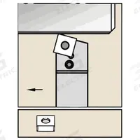 WIDIA Parting and Grooving Insert: 582126 (MPN 3542912). Key specifications — attr257415: 582126; attr257414: 582126.