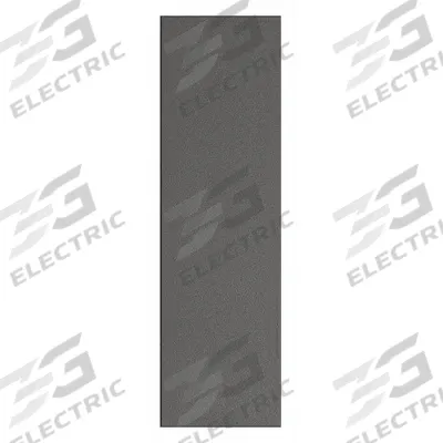 ASI GLOBAL PARTITIONS Partition Column: Plastic Polymer, Pebble, Black, 82 in Ht, 24 in Wd - Pilasters for Bathroom Partitions