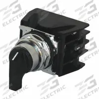 EATON Selector Switch: Off, Short Lever, No Third Position, Off, 10250T, Non-Illuminated, Metal (MPN 10250T722BK). Key specifications — Action: Maintained/Maintained; Operator Head Type: Short-Handled Knob; Operator Illumination: Non-Illuminated; Series: 10250T; Brand: EATON.