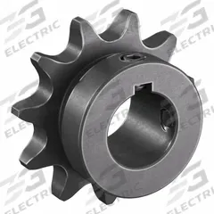 TSUBAKI Single Strand Sprocket: 40, For 1/2 in Chain Pitch, 3/4 in Bore Dia, 11 Teeth, Steel (MPN 40B11F-3/4). Key specifications — Brand: TSUBAKI.