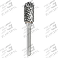SGS PRO Carbide Bur: Ball-Nosed Cylinder, SC-2, Steel Cut, 3/8" x 3/4" Head, 1/4" Shank (MPN 19364). Key specifications — Trade Number: SC-2; Brand: SGS PRO.