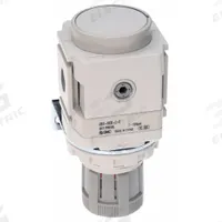 SMC Regulator: Die-Cast Aluminum, 1/4 in NPT, 7.251887 psi to 123.2821 psi, 1 MPa Max Op Pressure (MPN AR30-N02B-Z-D). Key specifications — attr111664: No; attr111400: AR-D; attr111627: SMC.