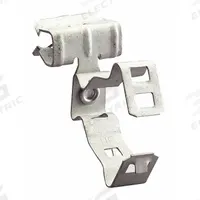 Beam Clip with Conduit & Pipe Hanger, Hammer-On: 1 1/2 in Trade Size, 25 lb Load Capacity, Gray (MPN 24M24SM). Key specifications — For Minimum Cable OD: 1.654 in; For Maximum Cable OD: 1.969 in; Compatible Conduit Trade Size: 1-1/2 in; Compatible Conduit Type: EMT; Beam Flange Thickness: 1/8 in to 1/4 in; Material: Steel; Finish: Corrosion Resistant Coated; Color: Gray.