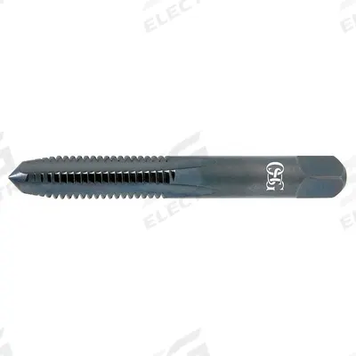 OSG Straight Flute Tap: #8-32 UNC, H2 / 2B-3B, 4 Flute, Plug Chamfer - General Purpose Hand Taps