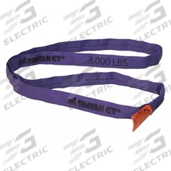 STREN-FLEX SIMIAN GT Round Sling: Type 5, Polyester, Nylon, 10 ft Sling Lg, 19/32 in Body Dia (MPN SFERSST1-10). Key specifications — Brand: STREN-FLEX SIMIAN GT.