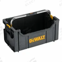 DEWALT Tough System Tool Box: 12 11/16 in W x 21 3/4 in D x 10 13/16 in H, Foam, Black (MPN DWST08206). Key specifications — attr1124242: Attaches to TS System if Desired; attr1124236: Black; attr1124244: Foam; attr1124362: DEWALT.