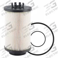 BALDWIN FILTERS Fuel Filter: Cartridge, 1/2 in Outside Dia, 3 3/4 in Inside Dia, Diesel Fuel, Diesel (MPN PF7986). Key specifications — Baldwin Interchange: PF7986; FleetGuard Interchange: FS20087; Brand: BALDWIN FILTERS; Media Material: Cellulose; Includes: (2) Attached Grommet; Compatible Vehicle Type: Buses; Compatible Vehicle Make: Navistar.