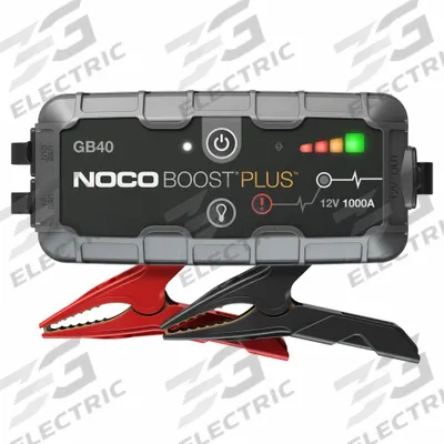 NOCO Portable Power Pack: Boosting, For 12 V DC Battery Volt, 1000 A @ 12V, USB - Handheld Power & Jump Starters
