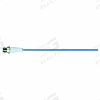 MURRELEKTRONIK Cordset: M12 Male Straight X Bare Wire, 4 Pins, Blue, TPE-S, 1.5 m Cable Lg - Single-Ended Cordsets with TPE Jacket for Food & Beverage Applications
