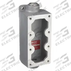 APPLETON ELECTRIC Mounting Body: Aluminum, 1/2 in Hub Size, Dead End, 9 3/16 in Overall Ht (MPN EDS147SA). Key specifications — Brand: APPLETON ELECTRIC; Hub Type: Dead End.