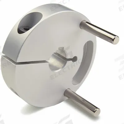 RULAND MANUFACTURING Controlflex Coupling Hub: 1° Angular Misalignment, 1 mm Axial Motion - Double Insert Hubs for Keyed Shafts