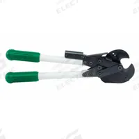 GREENLEE Ratchet Cable Cutter: Fiberglass Handle, Shear, For 1 3/16 in Max Dia Data Cable (MPN 774). Key specifications — attr324789: GREENLEE; attr308384: Shear; attr308389: Fiberglass; attr308391: 795 kcmil (Aluminum).
