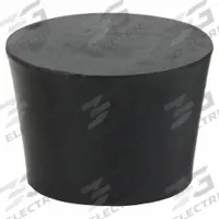 Stopper: Natural Rubber, 7 Stopper Size, 30 mm Bottom Dia, 37 mm Top Dia, 25 mm Overall Ht, Black (MPN RST7-S). Key specifications — Brand: APPROVED VENDOR; Color: Black; Stopper Size: 7; Material: Natural Rubber.