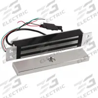 RUTHERFORD Electromagnetic Lock: 9 in Lg, 1 1/2 in Wd, 1 1/16 in Ht (MPN 8360 28). Key specifications — Release Delay: Instantaneous; Series: 8; Material: Aluminum; Brand: RUTHERFORD.