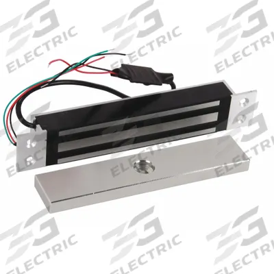 RUTHERFORD Electromagnetic Lock: 9 in Lg, 1 1/2 in Wd - Single-Door Magnetic Locks