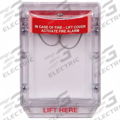 SAFETY TECHNOLOGY INTERNATIONAL Pull Station Guard: Wall Mount, Flush Mount Mounting - Covers for Fire Alarm Pull Stations