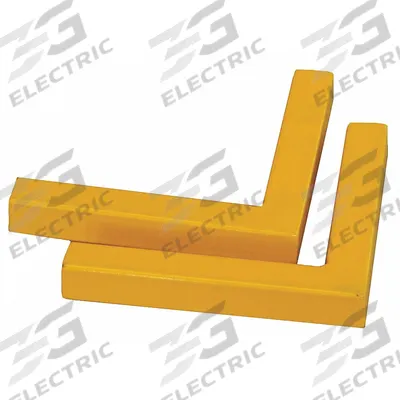 Grainger Corner Connector: Safety Handrail System - Mounting Components for Modular Handrail Systems