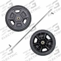 KLEIN TOOLS Wheel: 11 in W x 2 5/8 in H x 23 in D, Rubber, Gray (MPN 54902MBR). Key specifications — attr1116254: KLEIN TOOLS; attr1116262: Gray.