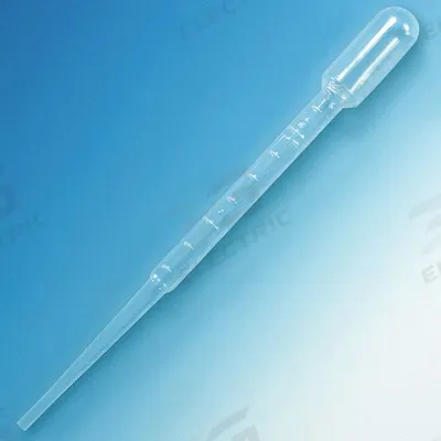GLOBE SCIENTIFIC Transfer Pipette: 5 mL Capacity, Non-Sterile, Std Transfer Pipette, Plastic - Non-Sterile Transfer Pipettes