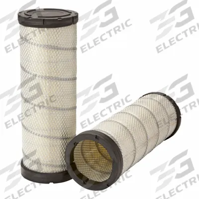 FLEETGUARD Automotive Air Filter: Round-Oval, Engine, Radial Seal, 7 1/16 in Outside Dia - Round/Oval Engine Air Filters