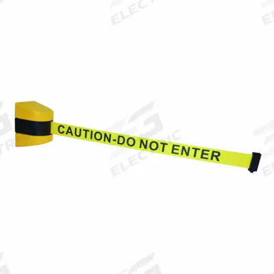 APPROVED VENDOR Wall Mounted Retractable Belt Barrier: Screws, 20 ft Belt Lg - Wall-Mount Retractable Belt Barriers