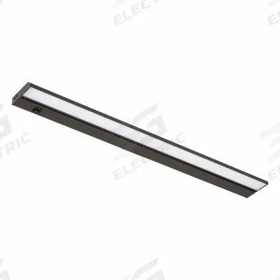 LED Under Cabinet: 32 in Lg, 1,022 lm, 2700K/3000K/4000K, 14.4 W, Plug-In or Hardwired - Linear LED Under-Cabinet Light Fixtures