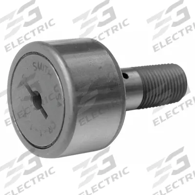 SMITH BEARING Cam Follower: 1 3/8 in Dia, Std, Stainless Steel, 1 Row, Dbl Sealed, Hex Socket - Corrosion-Resistant Stud Cam Followers
