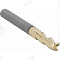 CLEVELAND Square End Mill: Carbide, ZrN Coated, 3 Flute, 1/8" Mill Dia, 1/4" LOC, 1-1/2" OAL (MPN C72340)