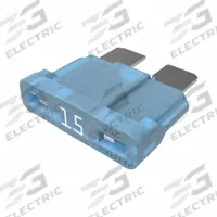 LITTELFUSE Automotive Fuse: ATOF Series, Fast-Acting, 15 A, 32 V DC, Indicating (MPN 0287015.PXS). Key specifications — Series: ATOF; Brand: LITTELFUSE.
