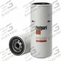 FLEETGUARD Fuel Filter: Spin-On, 9 1/2 in Overall Lg, 3 11/16 in Outside Dia, 2 7/16 in Inside Dia (MPN FF5322). Key specifications — attr434022: FLEETGUARD; attr427730: Cellulose; attr1017112: Trucks; attr1017113: Casagrande.