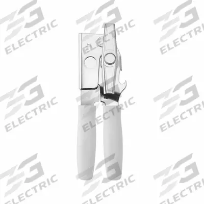 TAYLOR PRECISION PRODUCTS Portable Can Opener: White, Steel, 3 1/4 in Overall Lg - Handheld Can Openers