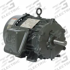 U.S. MOTORS Motor: Flange Mount, Totally Enclosed Fan Cooled, 15 hp, 575V AC, 1,800 RPM (MPN GM51). Key specifications — Brand: U.S. MOTORS; Nameplate Voltage @ 60 Hz: 575V AC; Full Load Current @ 60 Hz: 14.5 A; Nameplate RPM @ 60 Hz: 1,800 RPM; Motor Enclosure: TEFC.