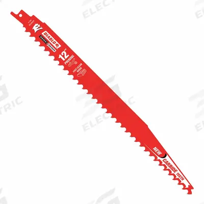 DIABLO Reciprocating Saw Blade: 3 Teeth per Inch, 12 in Blade Lg, 0.05 in Blade Thick - Wood-Cutting & Pruning Blades