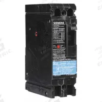 SIEMENS Molded Case Circuit Breaker: 100 A Amps, 10kA at 240V AC, Fixed, Load Side Lug, Any, ED2 (MPN ED22B100). Key specifications — Phase Connection: Any; Instantaneous Trip: Fixed; Terminal Connection: Load Side Lug; Series: ED2; Max. AIR Rating: 10kA at 240V AC.