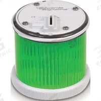 EDWARDS SIGNALING Tower Light Module: Steady, 24V AC/24V DC, Green, 70 mm Overall Dia, 200 Class (MPN 270LEDSG24AD). Key specifications — Brand: EDWARDS SIGNALING; Compatible with Series: 200 Class; Lens Color: Green; Operating Voltage: 24V AC; Manufacturer Part Number: 270LEDSG24AD.