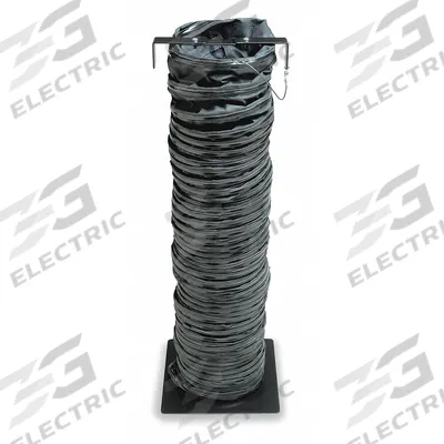 ALLEGRO Statically Conductive Duct: 8 in Dia, 15 ft Lg, For Use With Explosion Proof Blowers - Ducts for Confined Spaces