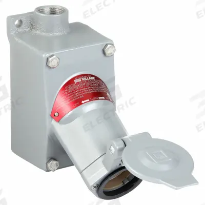 HUBBELL Receptacle: Single, 1 Gang, 6-20R, 250V AC, 20 A, 2 Pole - One-Gang Receptacles