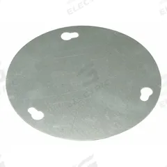 ZURN Cover: 6 1/4 in Overall Dia, 0 in Overall Ht, Carbon Steel, Galvanized, Silver, Screw-In, Round (MPN Z499B-6). Key specifications — Material: Carbon Steel; Connection Type: Screw-In; Brand: ZURN; Color: Silver.