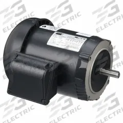 DAYTON General Purpose Motor: C-Face Mount, Totally Enclosed Fan Cooled, 1/3 hp, 230/460V AC (MPN 36VF57). Key specifications — Brand: DAYTON; Nameplate Voltage @ 60 Hz: 230/460V AC; Full Load Current @ 60 Hz: 1.25/0.624 A; Nameplate RPM @ 60 Hz: 1,765 RPM; Motor Enclosure: TEFC.