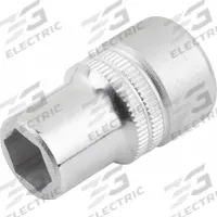 KIPP Hygienic Socket: 1/2 in Drive Size, Hex, 10 mm Socket Size, Steel, Chrome Plated, RoHS (MPN K1361.1012). Key specifications — attr1214447: Steel; attr1214455: Hex; attr1214457: Chrome Plated; attr1214464: RoHS; attr1214448: KIPP.
