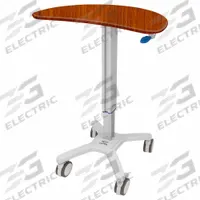 CAPSA HEALTHCARE Laptop Cart: Aluminum, (4) Swivel with Brake, Cherry (MPN 207166-HC). Key specifications — Material: Aluminum; Brand: CAPSA HEALTHCARE; Caster/Wheel Configuration: (4) Swivel with Brake; Cabinet Color: Cherry.