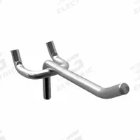 APPROVED VENDOR Straight Hook, 4 in: 1/4 in Peg Hole, For 1 in Pegboard Hole Spacing, Hanging, 10 PK (MPN 787CX3). Key specifications — Finish: Zinc Plated; Color: Silver; Locking System: Hanging; Mounting Type: Surface; Material: Steel; Brand: APPROVED VENDOR.