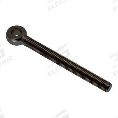 AMPG Fixed Rod End: Stainless Steel, Black Oxide, 6 in Hole Center-to-End Lg - Stainless Steel Male Threaded Fixed Rod Ends