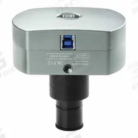 GLOBE SCIENTIFIC Microscope Camera: 1,280 x 960/2,560 x 1,922/640 x 480, CMOS, 1/2.5 in Sensor Size (MPN EDC-5000-PRO). Key specifications — Frame Rate: 2,560 x 1,922: 14 fps; Interface: USB 3.0; Includes: USB Cable; Resolution: 1,280 x 960; 2,560 x 1,922; 640 x 480; Sensor Type: CMOS; Capture Mode: Still Image.